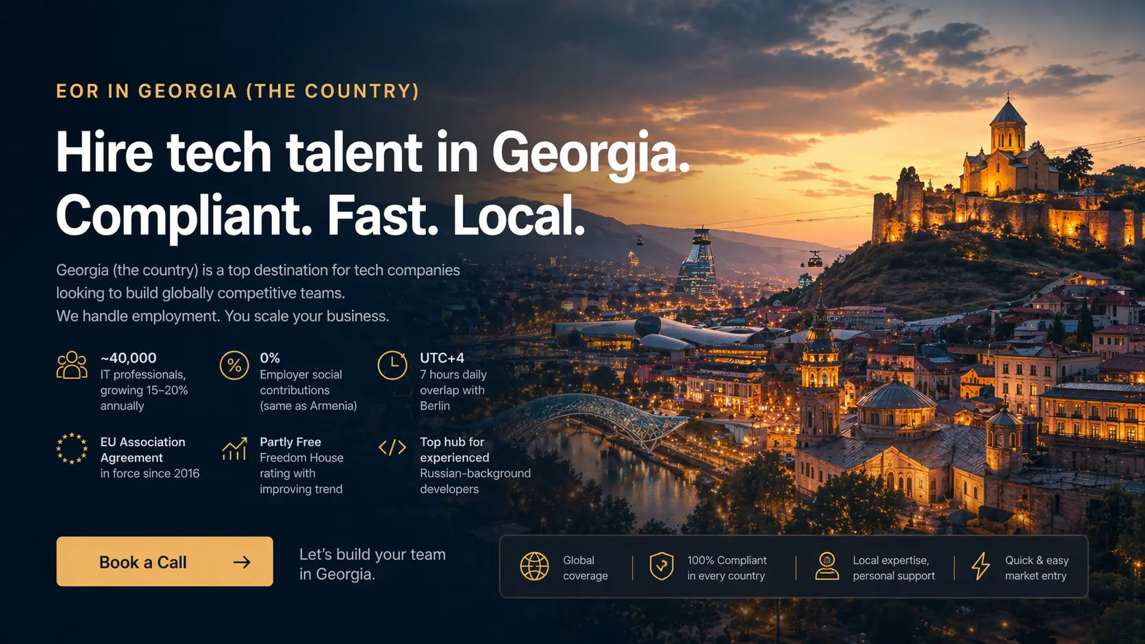 Software developer in Tbilisi, Georgia