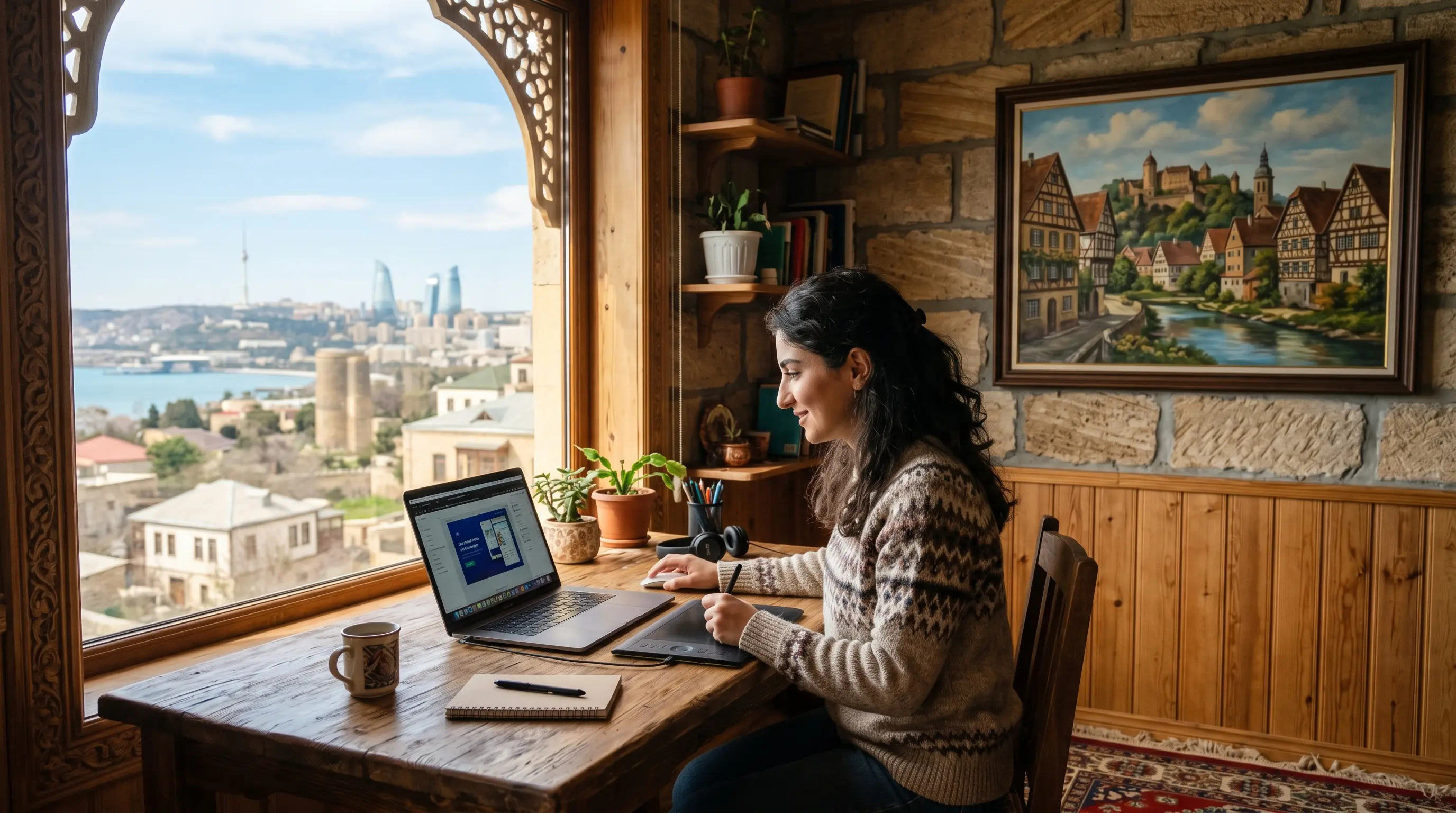 Software engineer working in Baku, Azerbaijan